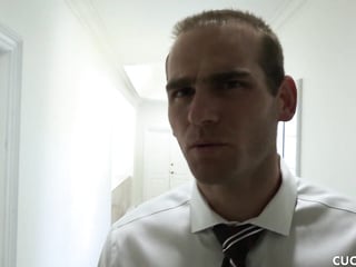 Cuckold enjoys watching his hot wife Chanel Preston being fucked