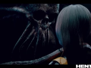 Real Life Hentai - Rae Lil Black fucked by huge alien monster