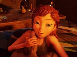 The Queen's Secret ~ Anna Frozen ~ 4k + Ai UPscale