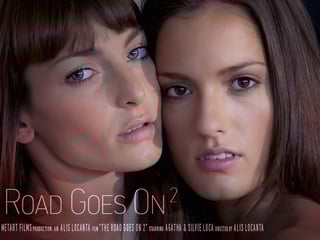 Flora & Silvie Luca are lovemaking on the floor