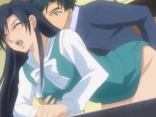 Nishizaki confesses love, gets a kitchen creampie, and enjoys an office gangbang