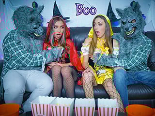 Bailey Base & Dani Blu are swapped by their perverted daddies