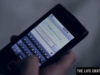 Nerdy Emily J uses her phone as a sex toy