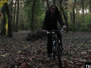 Horny brunette Lorena B enjoys romantic solo masturbation