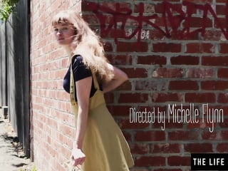 Spicy girl Laney does self-bondage and masturbates