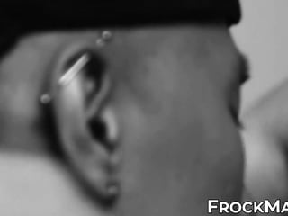 Erotic ass fucking and cock sucking by muscular buddies Devin Franco and Caged J