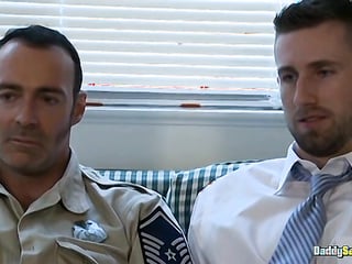 Allen Silver Joins Troy Daniels and Brad Kalvo Hard Fuck