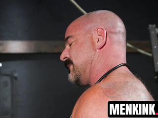 Daddy Jack Dyer takes control and dominates Riley Mitchel in the lab