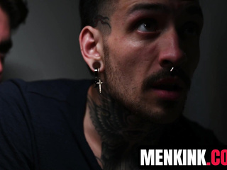 Dante Colle shoves his fat cock down Yinnie DeDoms throat and ass