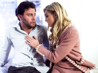 Sly horny stud catfishes big tits curvy MILF to fuck her hardcore