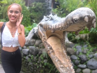 Animal park visit and sex at home with big ass Thai girlfriend