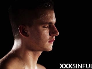 Horny babe gives an erotic blowjob before sex and cumshot