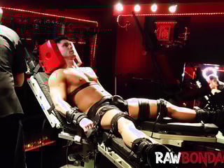 Willing sub Devin Franco gets into a bondage and endure pain for pleasure