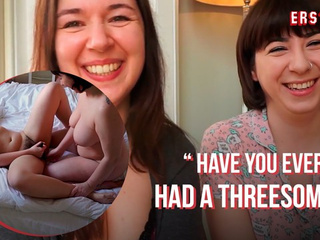 Ersties - Travel Buddies Leah & Kriss Play With Whipped Cream & a Magic Wand