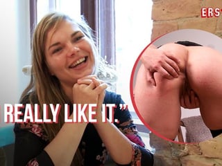 Ersties - Beautiful Viktoria Fingers Her Hairy Pussy