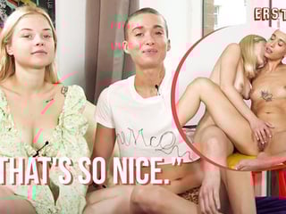 Ersties - Cute Ukrainian Babe Bianca Uses a Sex Toy To Get Jade Off