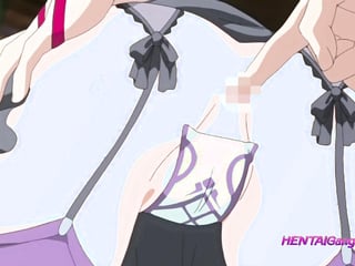 Tentacle Creatures Fuck and Creampie Magical Girls in a  Dungeon Breeding