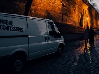 Wild Confession: Hot Babe Gets Oiled Up and Pounded in Van