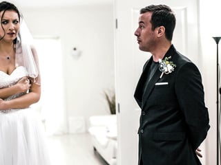 Big ass MILF bride fucks big dick ex one last time before wedding