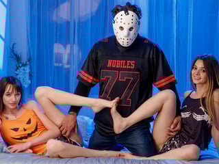 Horny petite small tits teen stepsisters fucks fake big dick Jason Voorhees