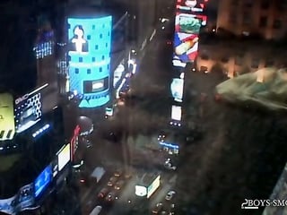 BoysSmoking: Latino Jordan Stroking His Boner While Chainsmoking In NYC