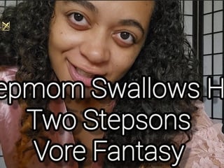 Stepmom Swallows Her Two Stepsons Vore Fantasy 1080