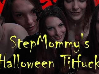 StepMommy's Halloween Titfuck
