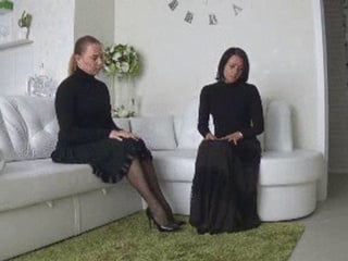 Virtuous woman have meeting with sexy client