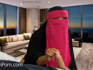 Muslim Porn Sexy Asian Slut pink hijab oral cum shot cock sucking-version3 mp mp4