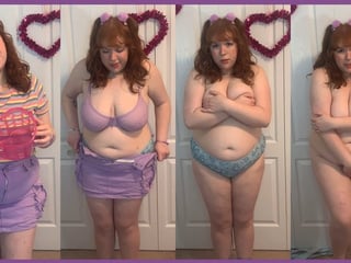 Embarassed Step-Sister Strips For Candy