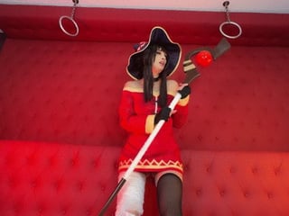 Megumin - Konosuba cosplay - Oviposition