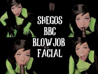 Shego BBC Blowjob Facial