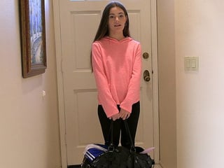 Cheerleader Escaping The Fire