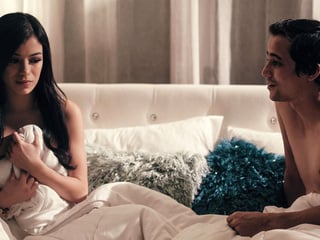 Big boobs petite Latina teen gets pounded by her besties stepbro