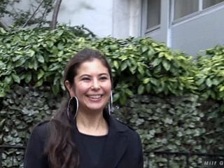 FOR HER FIRST VIDEO, THIS HAIRY MILF IS GETTING HER HOLES FUCKED TO SURPRISE HER HUSBAND