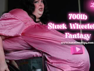 700lb Blob Stuck in A Wheelchair