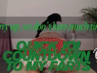 Quick JOI And Countdown To My Farts