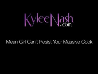 Mean Girl Can't Resist Your Massive Cock