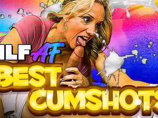 MILF AF BEST CUMSHOTS COMPILATION