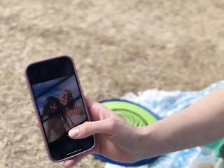 Frisbee Fun In Phoenix With Chloe Temple And Megan Marx