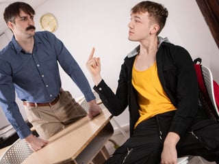 Detention Domination: Ezra and Seb's Explicit Lesson