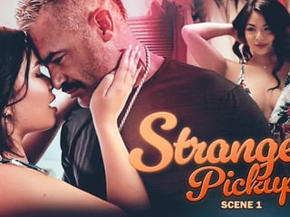 Innocent Scarlett Stuffs Ass Plug & Seduces Park Silver Fox