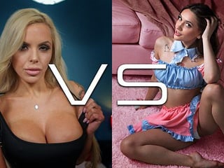 Teen vs MILF Blowjob Showdown