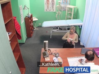Blonde Enthralled by Doctor's Charms