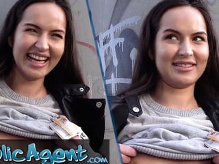 Cute Russian Student Fucks Outdoors
