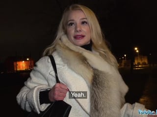 Blonde Babe Filled with Cum