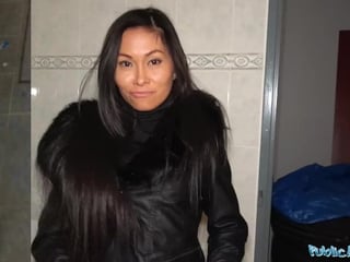 Horny Thai Beauty Banged in Gas Station Toilet