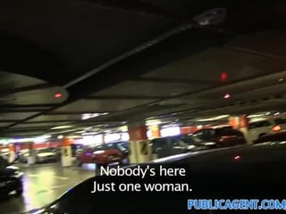 Pretty Blonde's Public Car Park Fuck