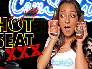 MILF Drenches Pussy in Hot Sauce for BBC