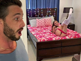Step Brother Spying Fuck